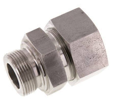 G 1 1/4'' Macho x 38S Anillo de corte recto de acero inoxidable 315 Barra DIN 2353
