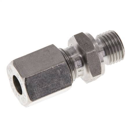 M10x1 Macho x 6L Anillo de corte recto de acero inoxidable 315 Barra DIN 2353