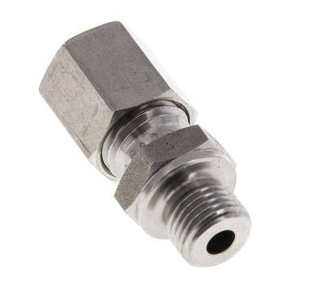 M10x1 Macho x 6L Anillo de corte recto de acero inoxidable 315 Barra DIN 2353