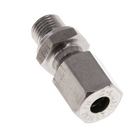 M10x1 Macho x 6L Anillo de corte recto de acero inoxidable 315 Barra DIN 2353