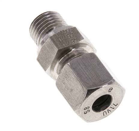 M14x1,5 Macho x 8S Anillo de corte recto de acero inoxidable 630 Barra DIN 2353