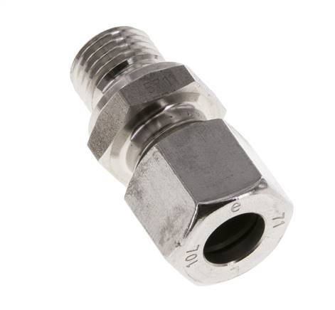 M14x1,5 Macho x 10L Anillo de corte recto de acero inoxidable 315 Barra DIN 2353
