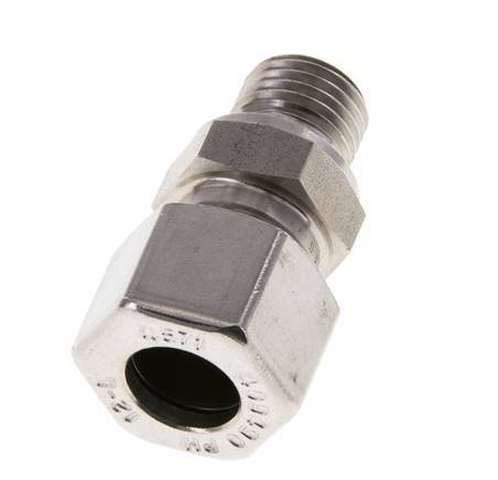 M14x1,5 Macho x 12L Anillo de corte recto de acero inoxidable 315 Barra DIN 2353