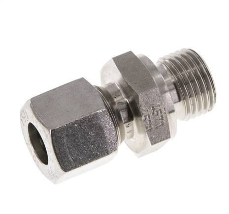 M16x1,5 Macho x 10L Anillo de corte recto de acero inoxidable 315 Barra DIN 2353