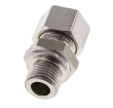 M16x1,5 Macho x 12L Anillo de corte recto de acero inoxidable 315 Barra DIN 2353