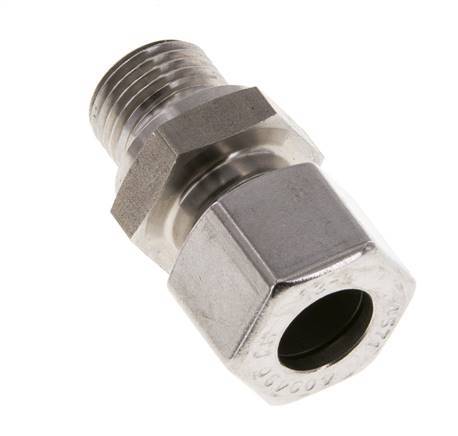 M16x1,5 Macho x 12L Anillo de corte recto de acero inoxidable 315 Barra DIN 2353
