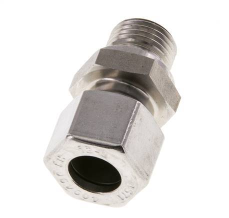 M16x1,5 Macho x 12L Anillo de corte recto de acero inoxidable 315 Barra DIN 2353