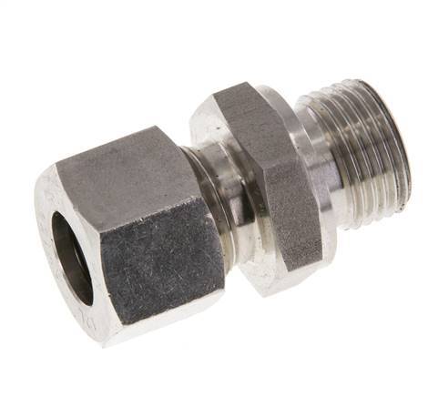 M18x1,5 Macho x 12L Anillo de corte recto de acero inoxidable 315 Barra DIN 2353