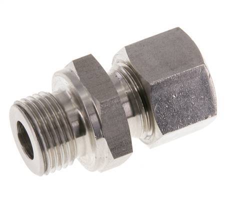 M18x1,5 Macho x 12L Anillo de corte recto de acero inoxidable 315 Barra DIN 2353