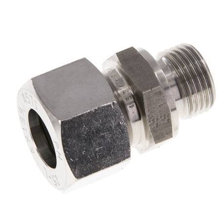 M18x1,5 Macho x 15L Anillo de corte recto de acero inoxidable 315 Barra DIN 2353