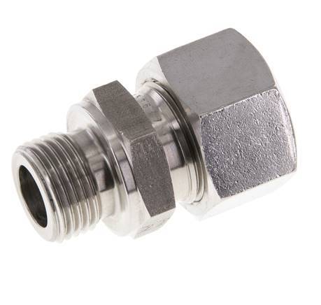 M18x1,5 Macho x 15L Anillo de corte recto de acero inoxidable 315 Barra DIN 2353