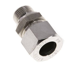 M18x1,5 Macho x 15L Anillo de corte recto de acero inoxidable 315 Barra DIN 2353