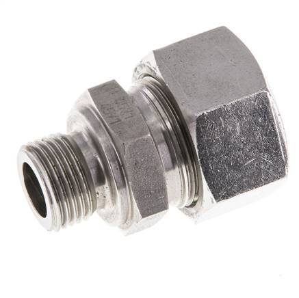 M18x1,5 Macho x 18L Acero inoxidable Anillo de corte recto 315 Barra DIN 2353