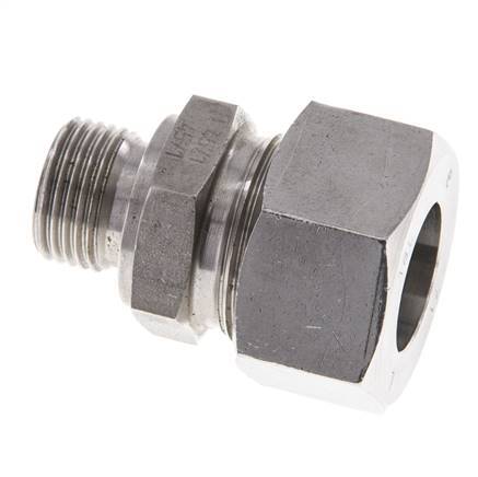 M18x1,5 Macho x 18L Acero inoxidable Anillo de corte recto 315 Barra DIN 2353