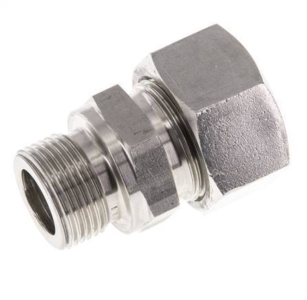 M22x1,5 Macho x 18L Acero inoxidable Anillo de corte recto 315 Barra DIN 2353
