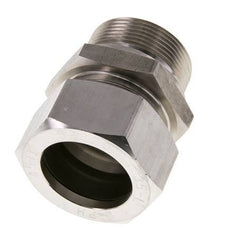 M42x2 Macho x 35L Anillo de corte recto de acero inoxidable 160 Bar DIN 2353