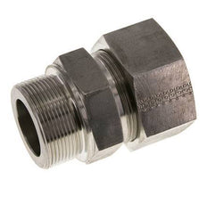 M48x2 Macho x 38S Anillo de corte recto de acero inoxidable 315 Barra DIN 2353