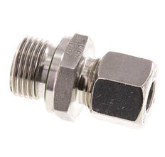 G 1/2'' Macho x 10S Anillo de corte recto de acero inoxidable con junta FKM 630 Barra DIN 2353
