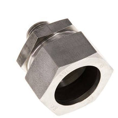 G 1/2'' Macho x 35L Anillo de corte recto de acero inoxidable con junta FKM 160 Bar DIN 2353