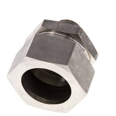 G 1/2'' Macho x 35L Anillo de corte recto de acero inoxidable con junta FKM 160 Bar DIN 2353