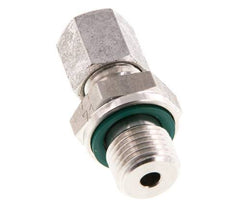 G 1/4'' Macho x 6L Anillo de corte recto de acero inoxidable con junta FKM 315 Bar DIN 2353