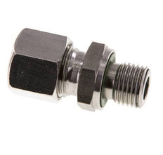 G 1/4'' Macho x 10L Anillo de corte recto de acero inoxidable con junta FKM 315 Bar DIN 2353