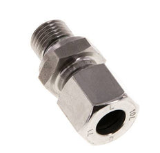 G 1/4'' Macho x 10L Anillo de corte recto de acero inoxidable con junta FKM 315 Bar DIN 2353