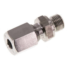 G 1/8'' Macho x 6L Anillo de corte recto de acero inoxidable con junta FKM 315 Bar DIN 2353