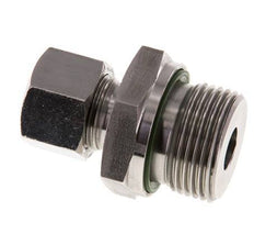G 3/4'' Macho x 12L Anillo de corte recto de acero inoxidable con junta FKM 315 Bar DIN 2353