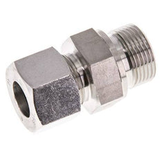 G 3/4'' Macho x 16S Anillo de corte recto de acero inoxidable con junta FKM 400 Bar DIN 2353
