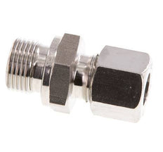 G 3/8'' Macho x 10L Anillo de corte recto de acero inoxidable con junta FKM 315 Bar DIN 2353