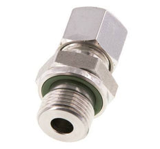 G 3/8'' Macho x 10L Anillo de corte recto de acero inoxidable con junta FKM 315 Bar DIN 2353