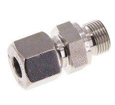 G 3/8'' Macho x 10S Anillo de corte recto de acero inoxidable con junta FKM 630 Bar DIN 2353