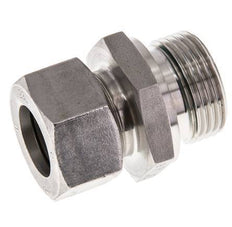 G 1'' Macho x 22L Anillo de corte recto de acero inoxidable con junta FKM 160 Bar DIN 2353