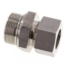 G 1 1/2'' Macho x 30S Anillo de corte recto de acero inoxidable con junta FKM 400 Bar DIN 2353