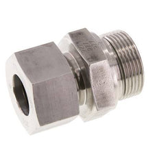 G 1 1/4'' Macho x 25S Anillo de corte recto de acero inoxidable con junta FKM 400 Bar DIN 2353