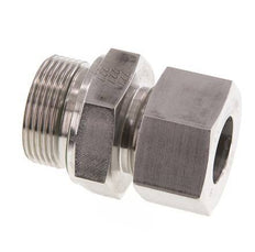 G 1 1/4'' Macho x 25S Anillo de corte recto de acero inoxidable con junta FKM 400 Bar DIN 2353