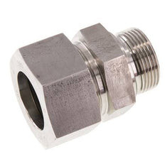 G 1 1/4'' Macho x 38S Anillo de corte recto de acero inoxidable con junta FKM 315 Bar DIN 2353