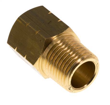 anillo reductor de latón de 1/2'' NPT x G 1/2'' M/F 16 Bar - Hidráulico