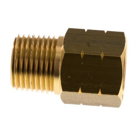anillo reductor de latón de 1/2'' NPT x G 1/2'' M/F 16 Bar - Hidráulico
