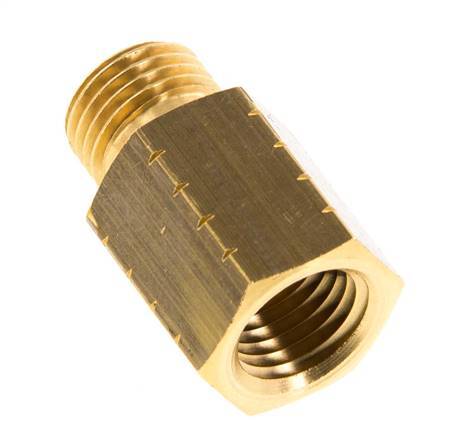 G 1/4'' x 1/4'' NPT M/F Anillo reductor de latón 16 Bar - Hidráulico