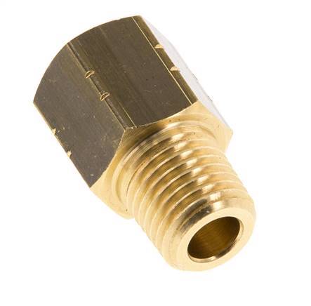 anillo reductor de latón 1/4'' NPT x G 1/4'' M/F 16 Bar - Hidráulico