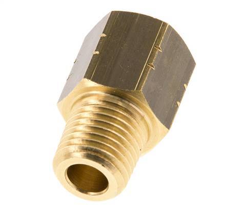 anillo reductor de latón 1/4'' NPT x G 1/4'' M/F 16 Bar - Hidráulico