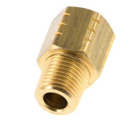 R 1/4'' x 1/4'' NPT M/F Anillo Reductor de Latón 16 Bar - Hidráulico