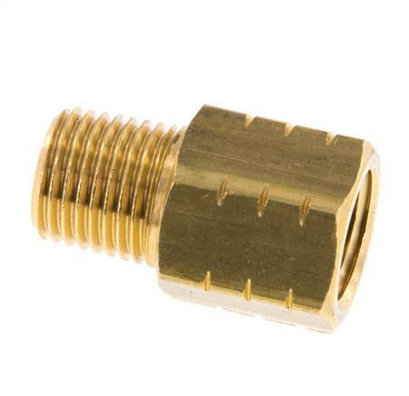 R 1/4'' x 1/4'' NPT M/F Anillo Reductor de Latón 16 Bar - Hidráulico