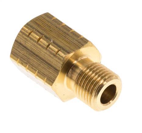 G 1/8'' x 1/8'' NPT M/F Anillo reductor de latón 16 Bar - Hidráulico