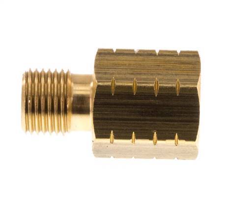 G 1/8'' x 1/8'' NPT M/F Anillo reductor de latón 16 Bar - Hidráulico