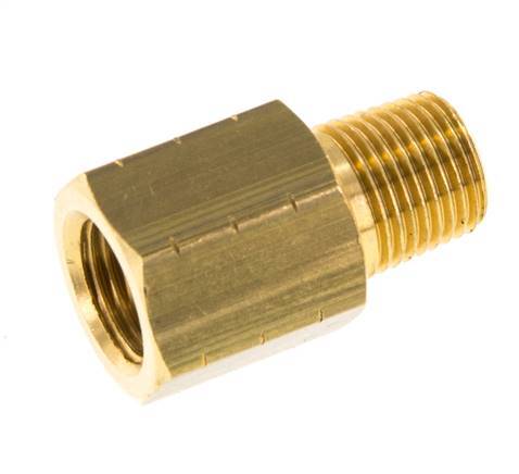 R 1/8'' x 1/8'' NPT M/F Anillo reductor de latón 16 Bar - Hidráulico