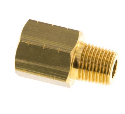 R 1/8'' x 1/8'' NPT M/F Anillo reductor de latón 16 Bar - Hidráulico