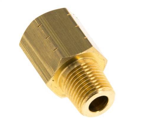R 1/8'' x 1/8'' NPT M/F Anillo reductor de latón 16 Bar - Hidráulico